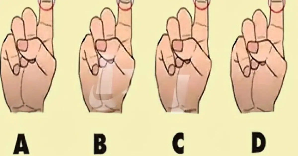 What does your index finger reveal about you?