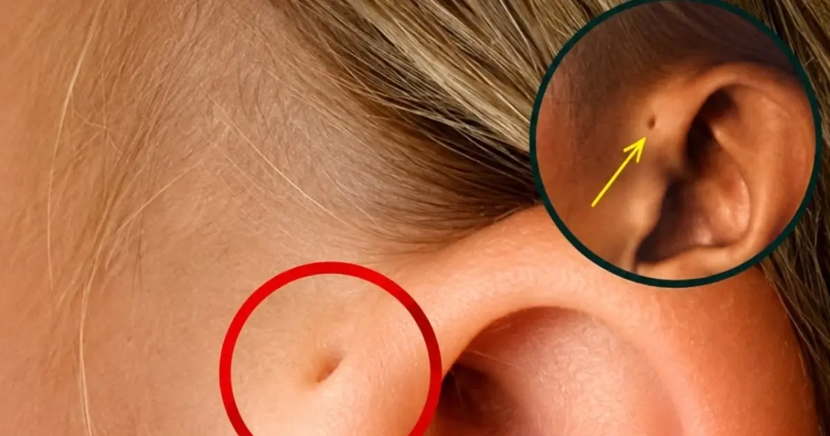 Do You Have This Tiny Hole Near Your Ear? Here's What It Really Means