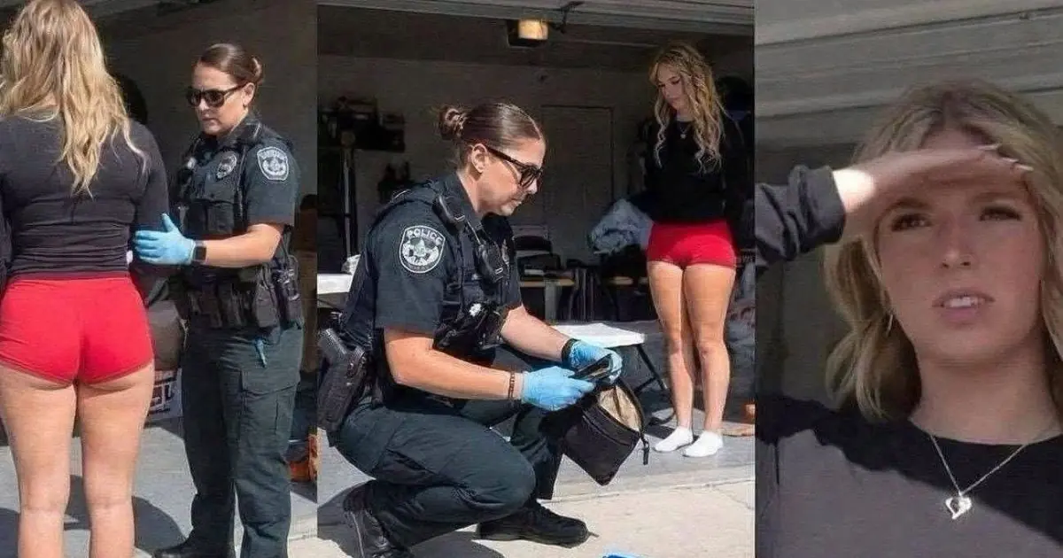Unbelievable Garage Incident Sparks Online Debate After Young Woman Is Detained