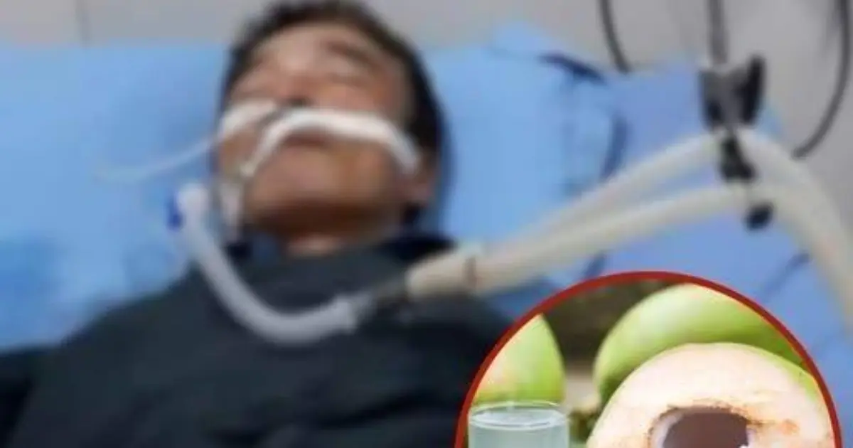 Man D.ie.s After Drinking Coconut Water; Suffers Brain Damage