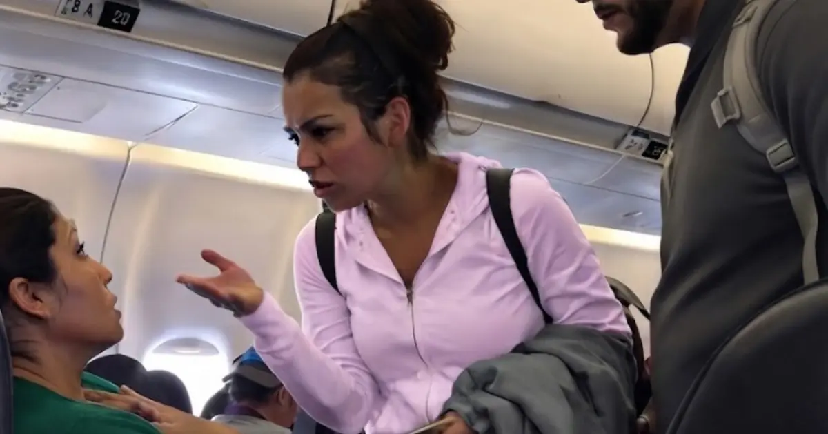 She Refused to Give Up My Seat — Until My Husband Walked Over and Asked One Unexpected Question