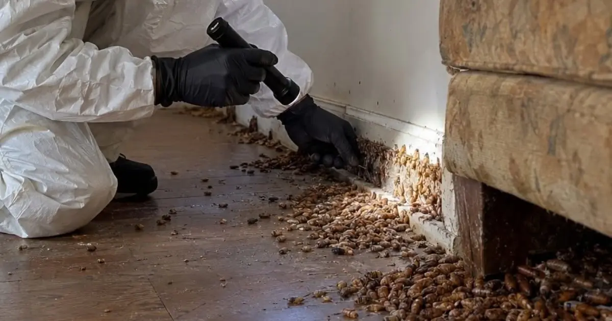 A Strange Smell Was Coming From the Wall - Then He Opened It and Discovered Something Shocking