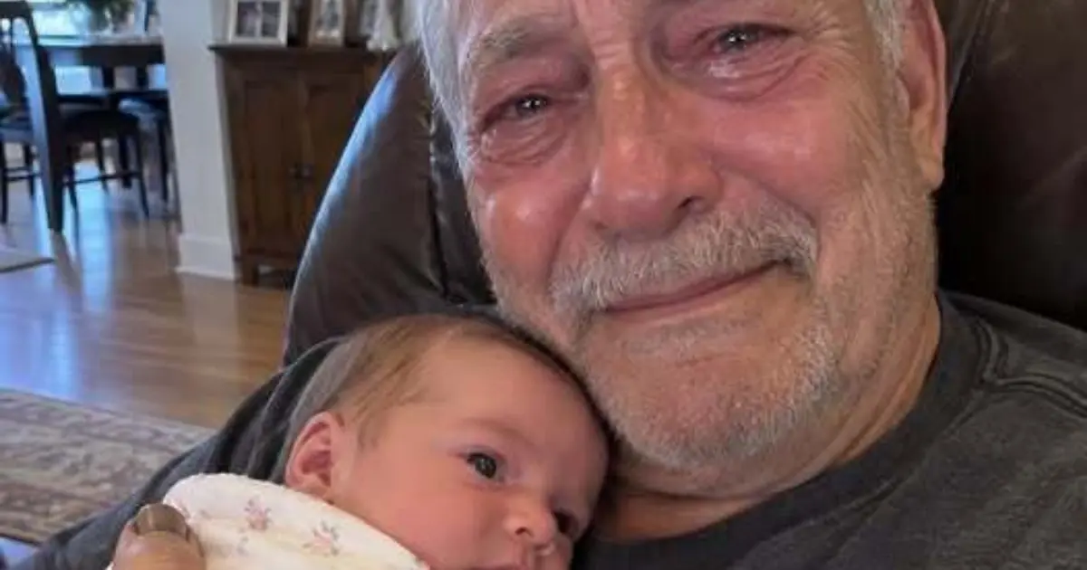 I Introduced My Newborn to Grandpa - His Reaction to Her Face Left Me Speechless