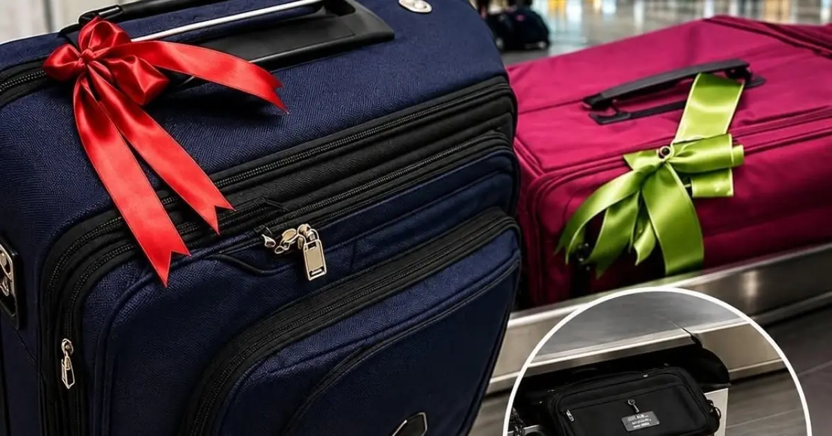 Why Baggage Handlers Say You Should Never Tie a Ribbon to Your Suitcase