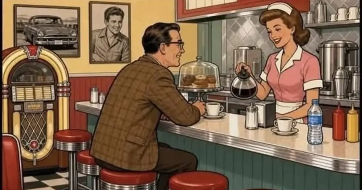 Can You Spot the Mistake in This 1960s Diner?