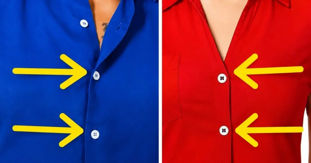Why Are the Buttons on Men's and Women's Shirts on Opposite Sides? The Surprising Historical Reason
