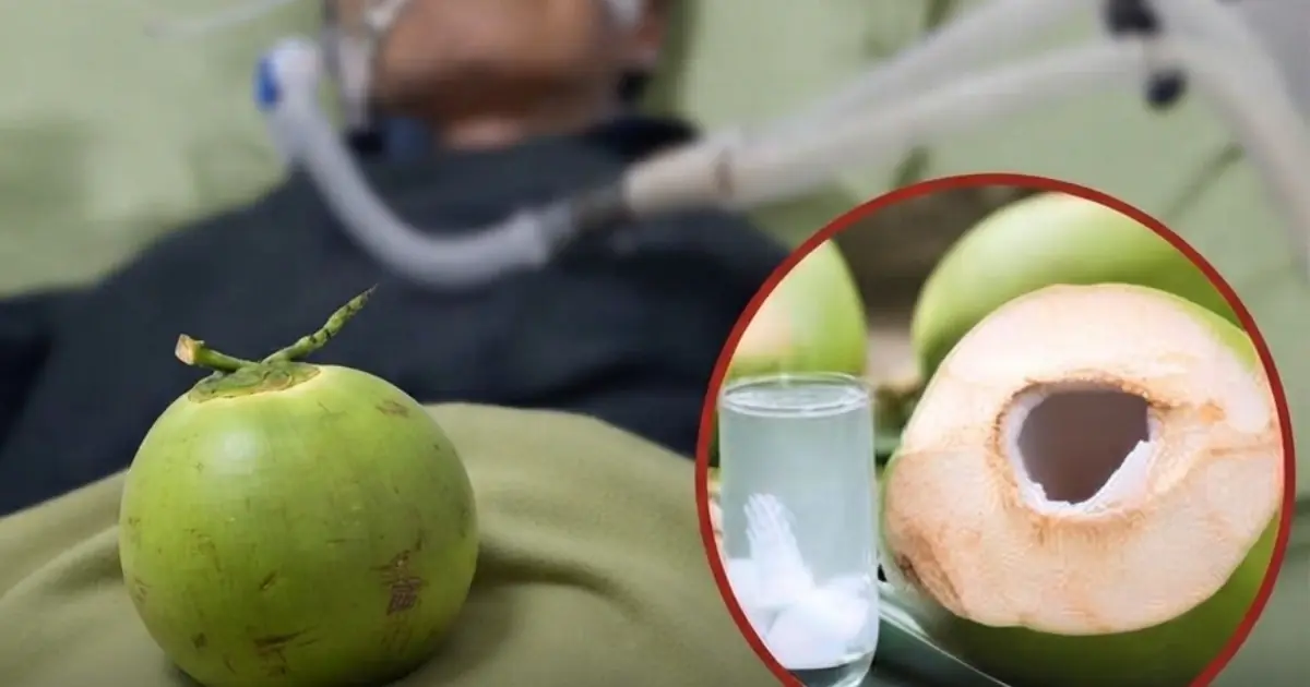 Coconut Water Is Often Seen as Refreshing — But This Man’s Case Took an Unexpected Turn