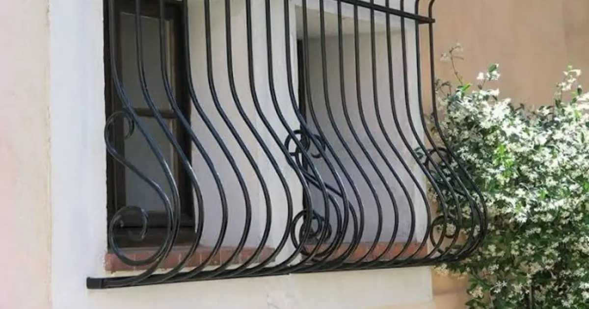 Ever Wondered Why Some Window Bars Curve at the Bottom? Here’s the Reason
