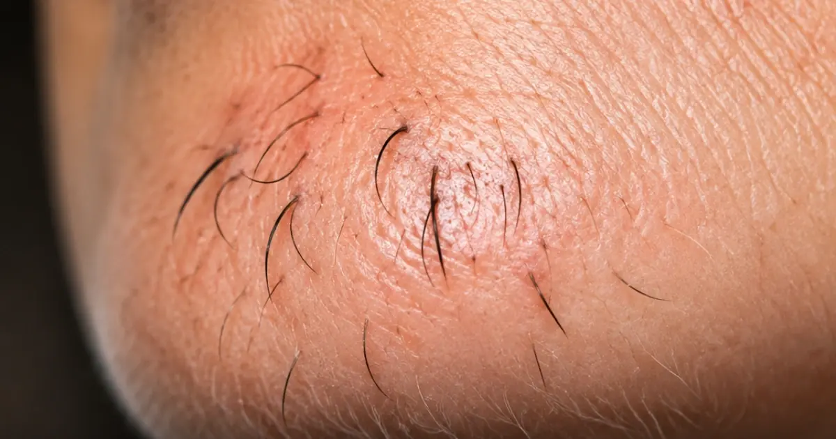 A woman’s chin hair is a sign of…