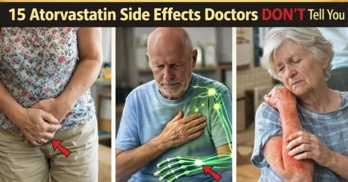 Taking Atorvastatin? Here Are 15 Side Effects to Know....