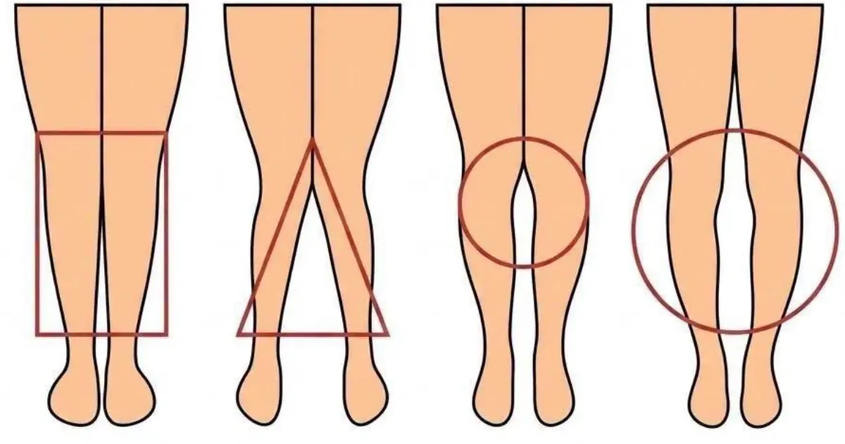 Your leg shape may reveal more about your body than you think