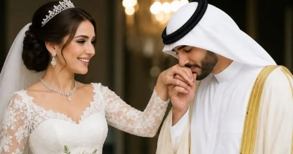 She married an Arab millionaire and the next day he...see more