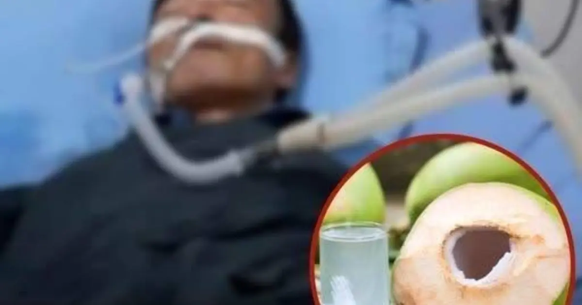 Man D.ie.s After Drinking Coconut Water; Suffers Brain Damage