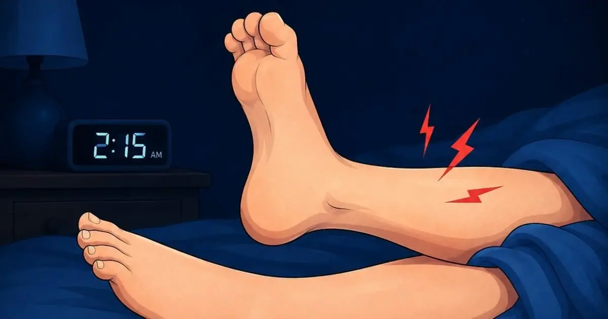 Your nighttime leg cramps could be trying to tell you something important