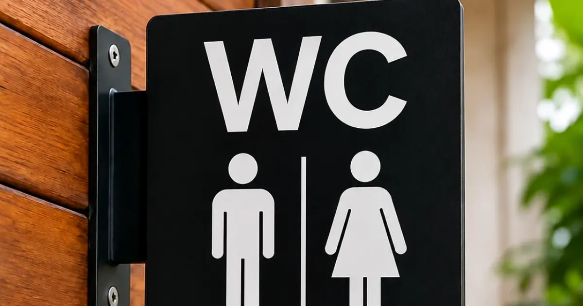 What Does “WC” Really Stand For? The Restroom Sign Mystery Finally Solved