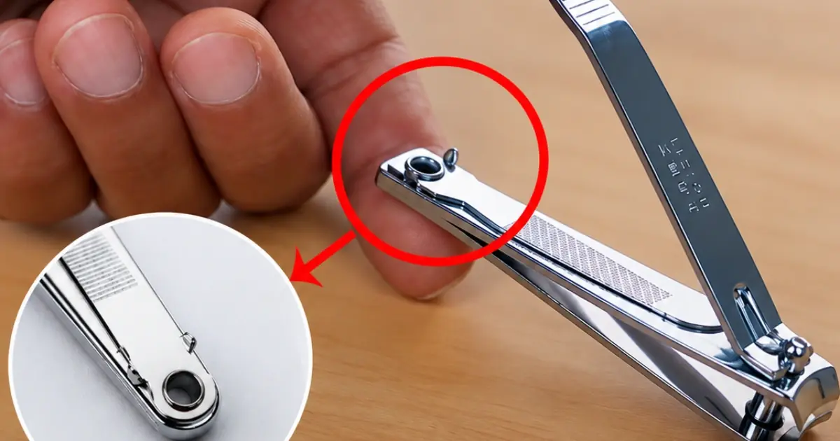 The Small Round Hole at the End of a Nail Clipper Has a Special Function Most People Never Notice