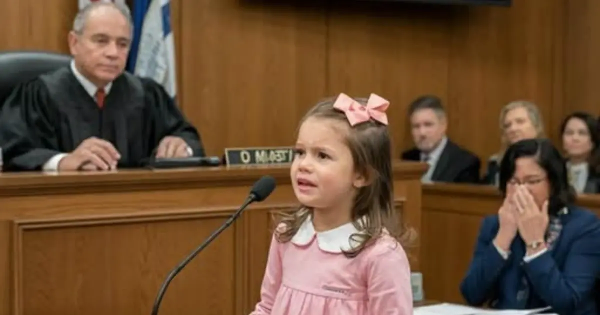 Te.n-Year-Old Gi.rl Brings Unexpected Evidence to Court During Parents’ Divorce Hearing
