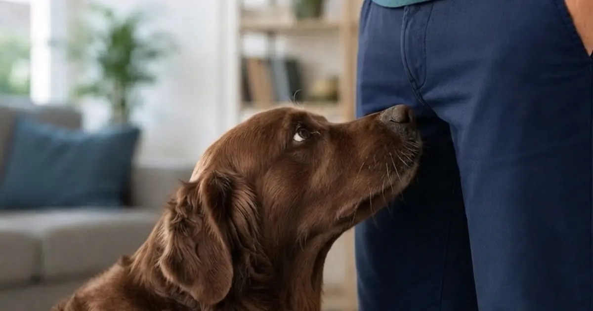 Your Dog Isn’t Randomly Sniffing You There — Here’s What It May Be Detecting