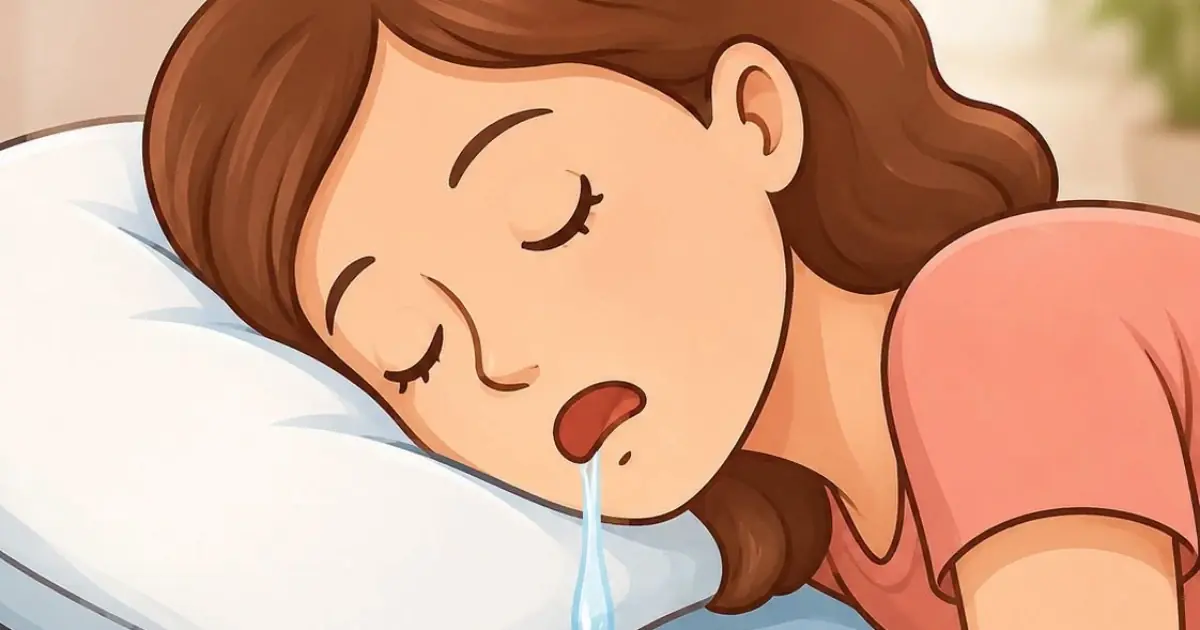 If you drool in the sleep, this is what happen... See more