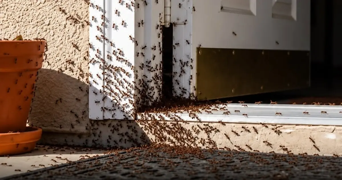 When ants randomly crawl into the house, here’s what the Universe is trying to tell you