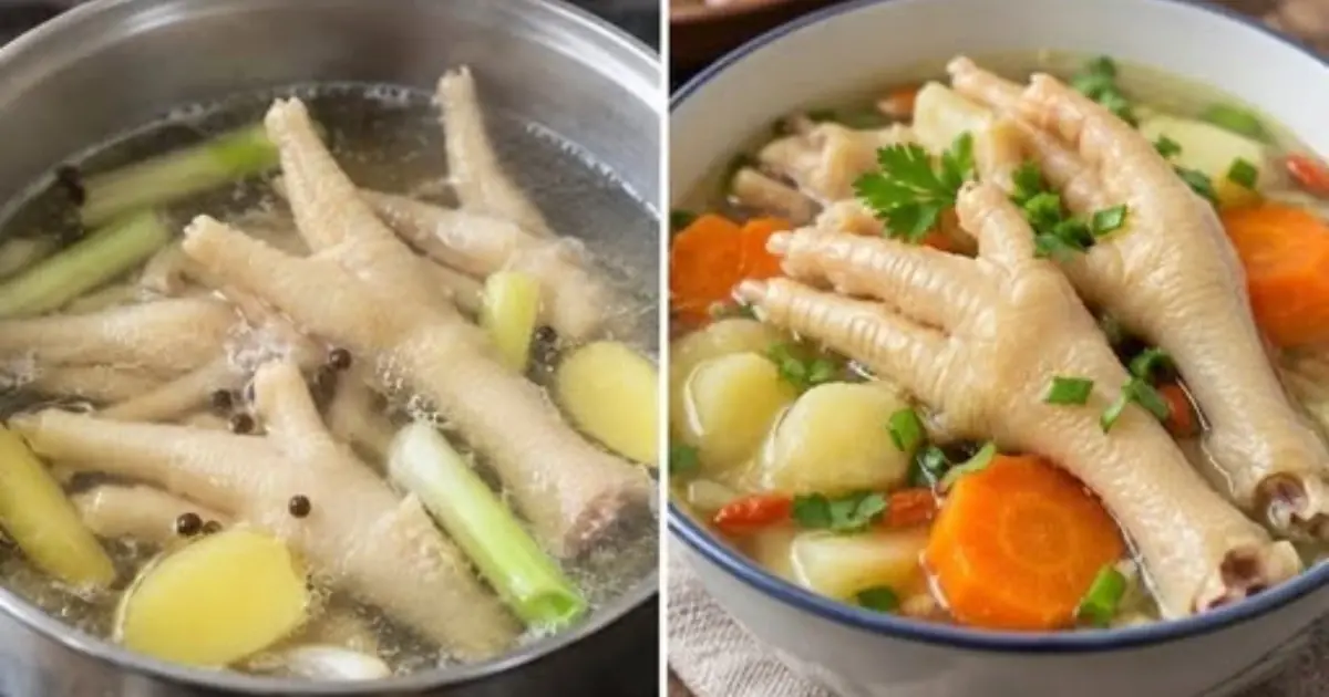 Did you know that if you eat chicken feet you don't have to... See More👇💬
