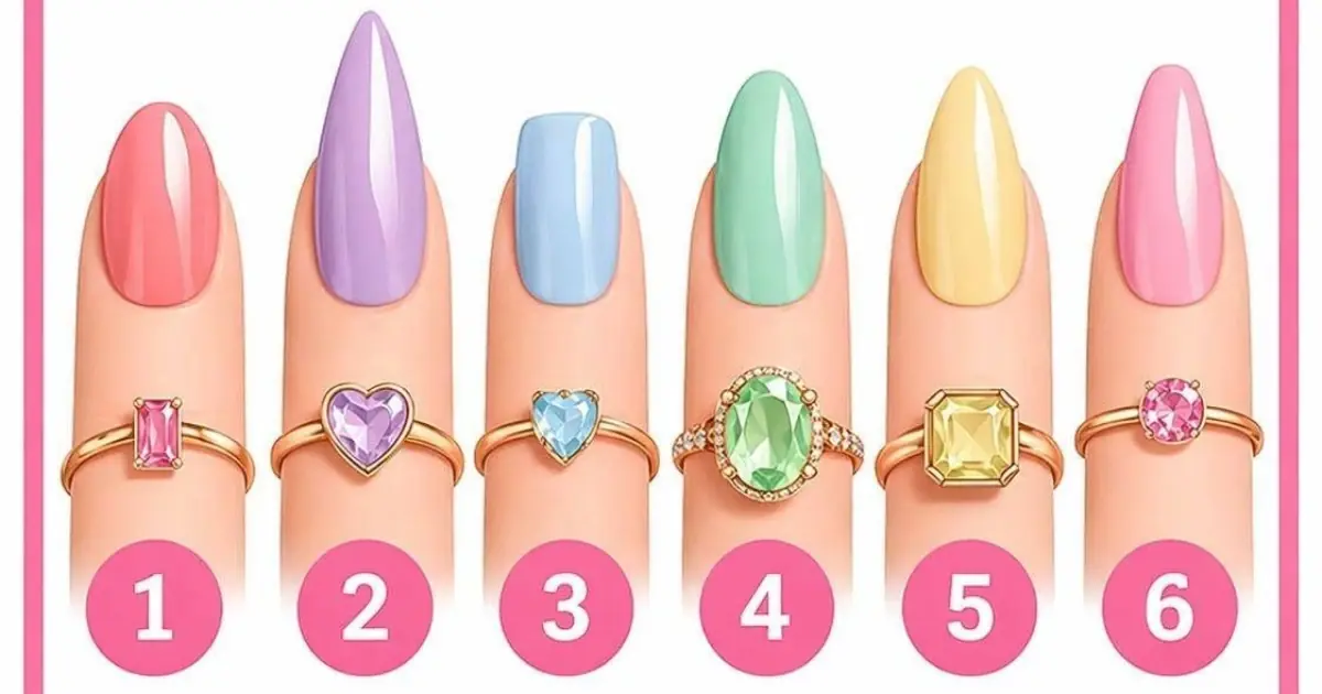 Don’t Cheat! Pick a Nail to Discover Your True Personality… Read more 👇👇👇
