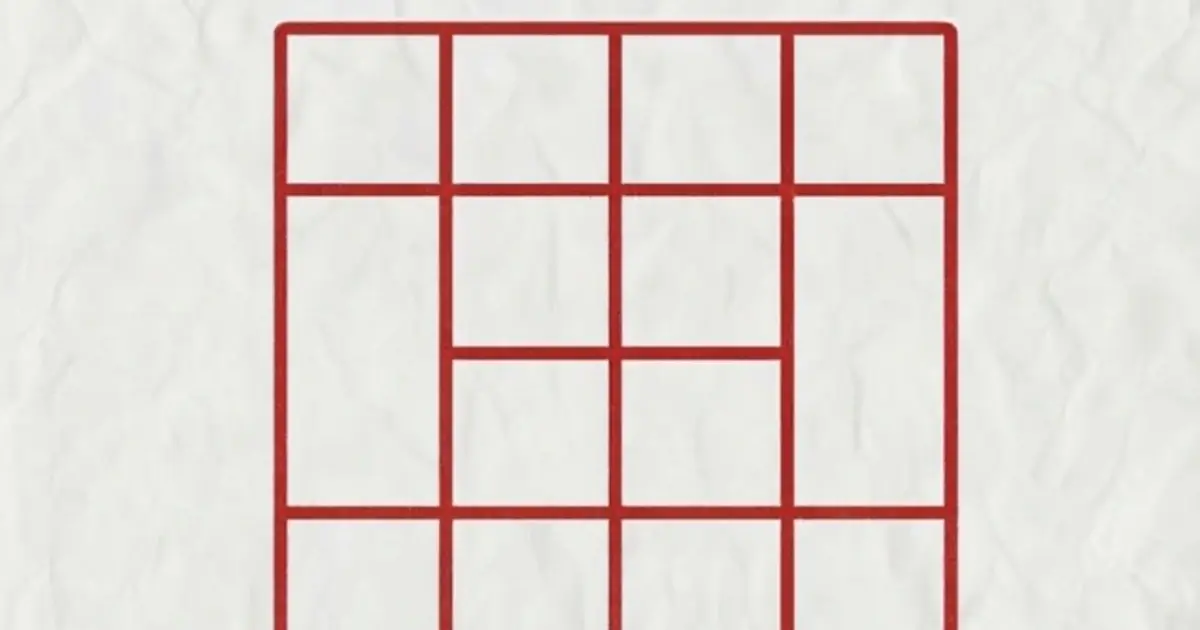 The Number of Squares You See May Reveal Your Hidden Weakness