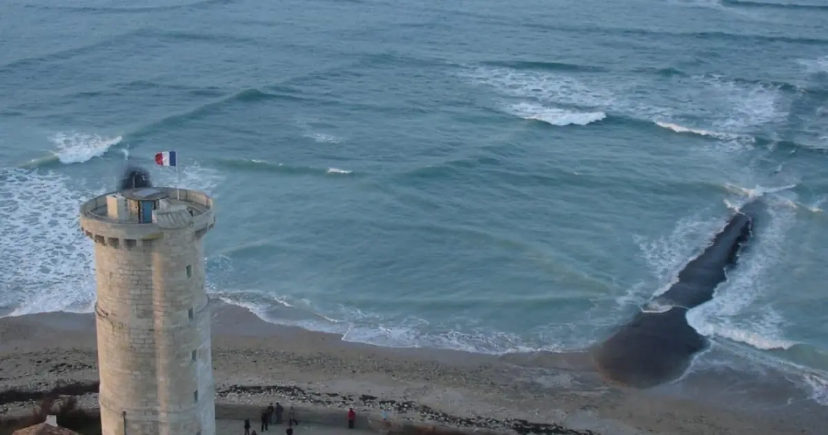 If You See Square Waves Forming in the Ocean, Here's What to Do