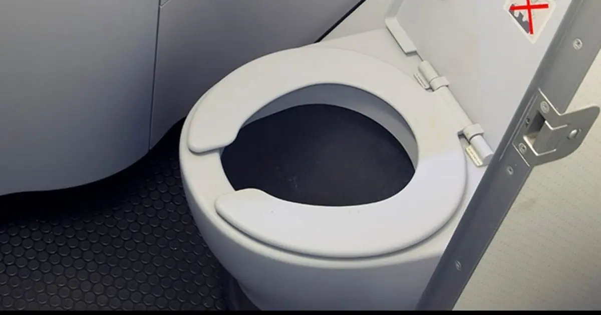 Airline Pilot Explains Where Your Waste Goes When You Flush It on a Plane