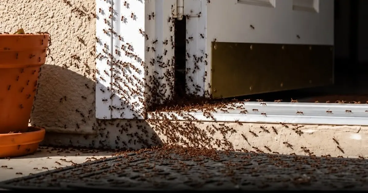 When ants randomly crawl into the house, here’s what the Universe is trying to tell you