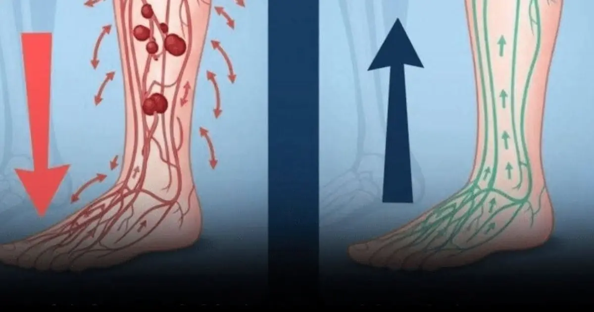 Discover the simple drink that may improve blo.od circulation in your legs fast.