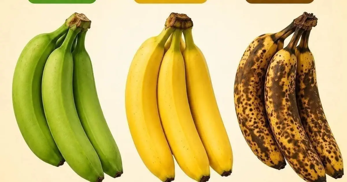Which Banana Should You Eat? Green, Yellow, or Brown...