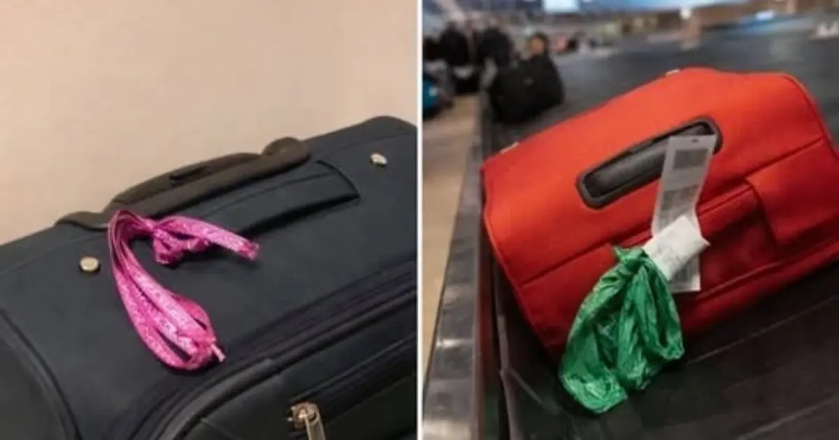 That bright ribbon on your suitcase might cause more travel hassle than it saves.