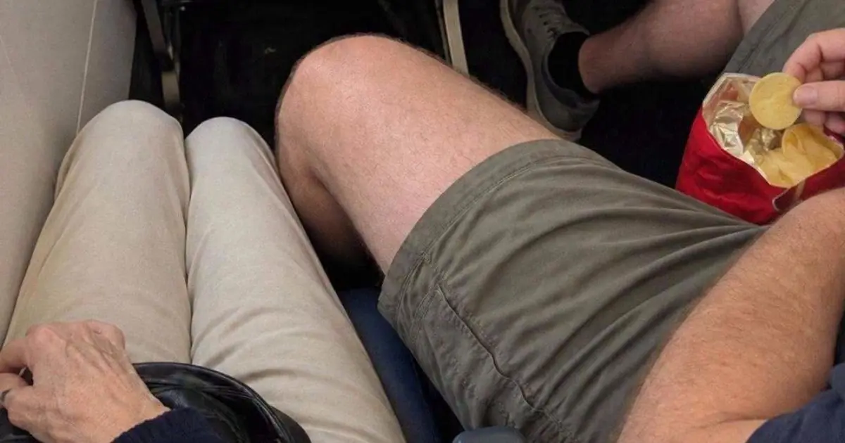 “You're Tiny. You Don't Need That Space.” His Seatmate Finally Had Enough