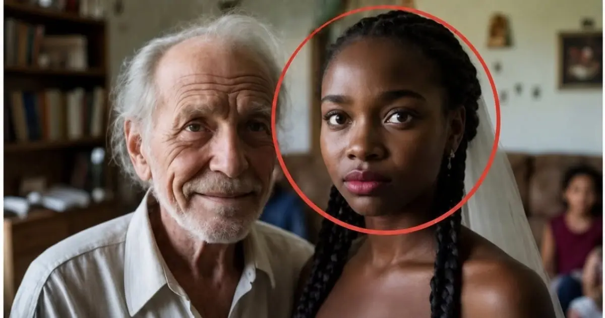 Sad Black Girl Married to a 70-Year-Old Man—10 Days Later She Uncovered a Hidden Truth That Changed Everything