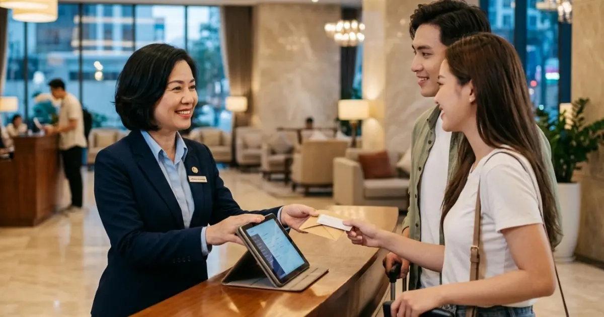 Why Do Hotel Receptionists Often Say “No Rooms Available” When Couples Arrive Late at Night?