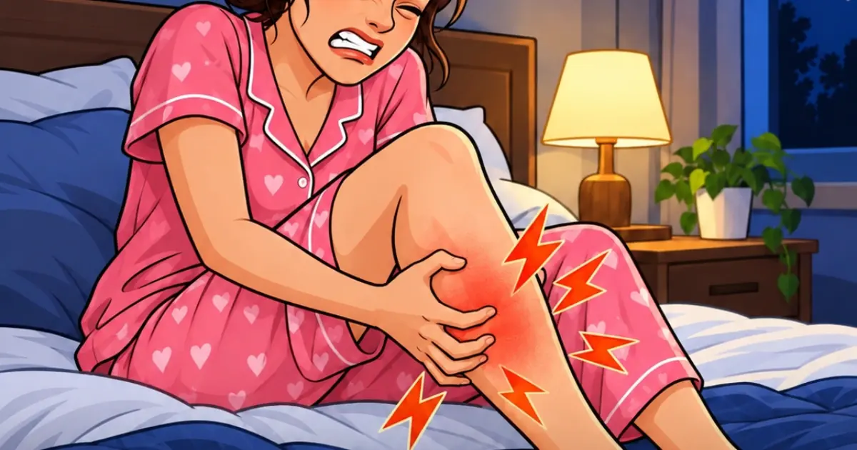 If Nighttime Leg Cramps Keep You Awake, Here’s What You Need to Know 👇