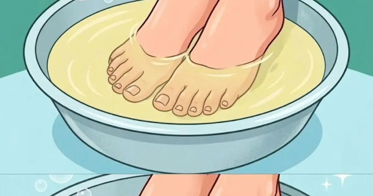 This simple weekly vinegar foot soak may help improve 9 common foot problems