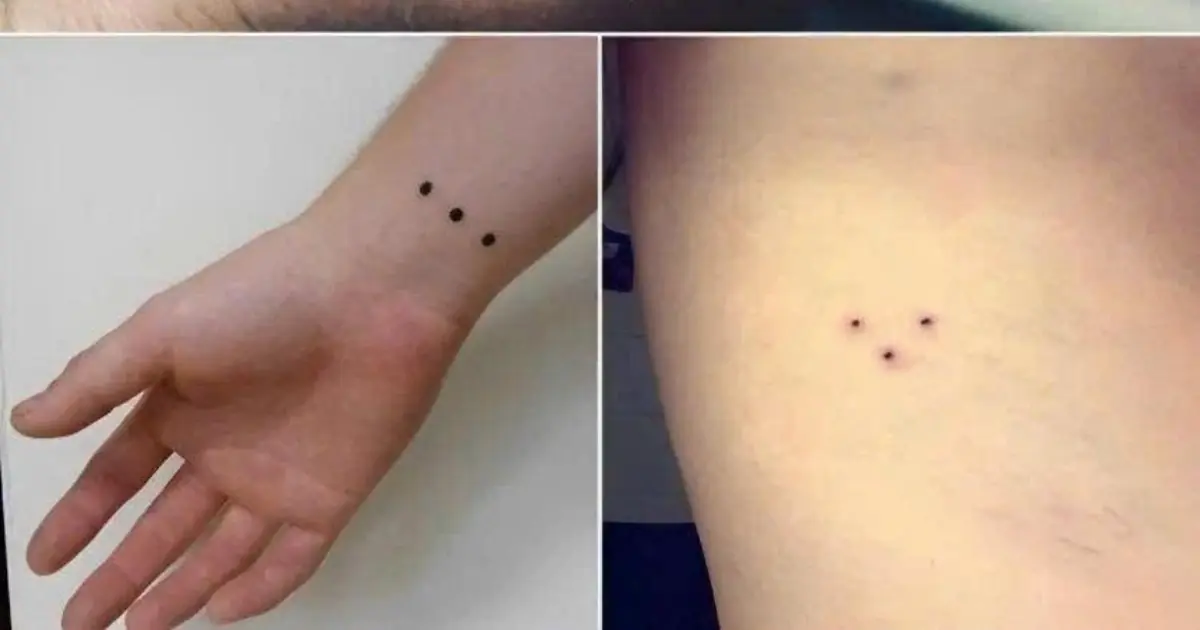 If You See Someone with a Three-Dot Tattoo, Run as Far as You Can