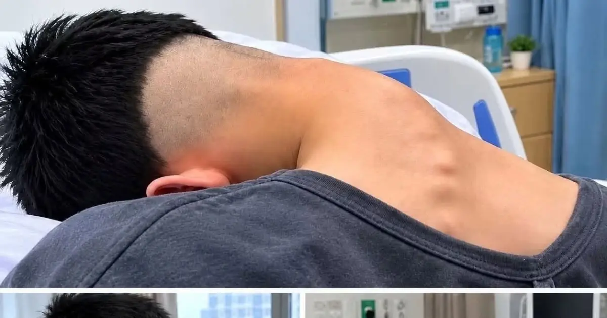 A guy rushed to the hospitaI after dropping his ca... See more