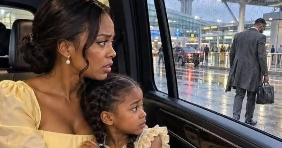 After dropping my husband off at Houston’s airport for a business trip, my eight-year-old daughter grabbed my arm and whispered, “Mom, please don’t take us home
