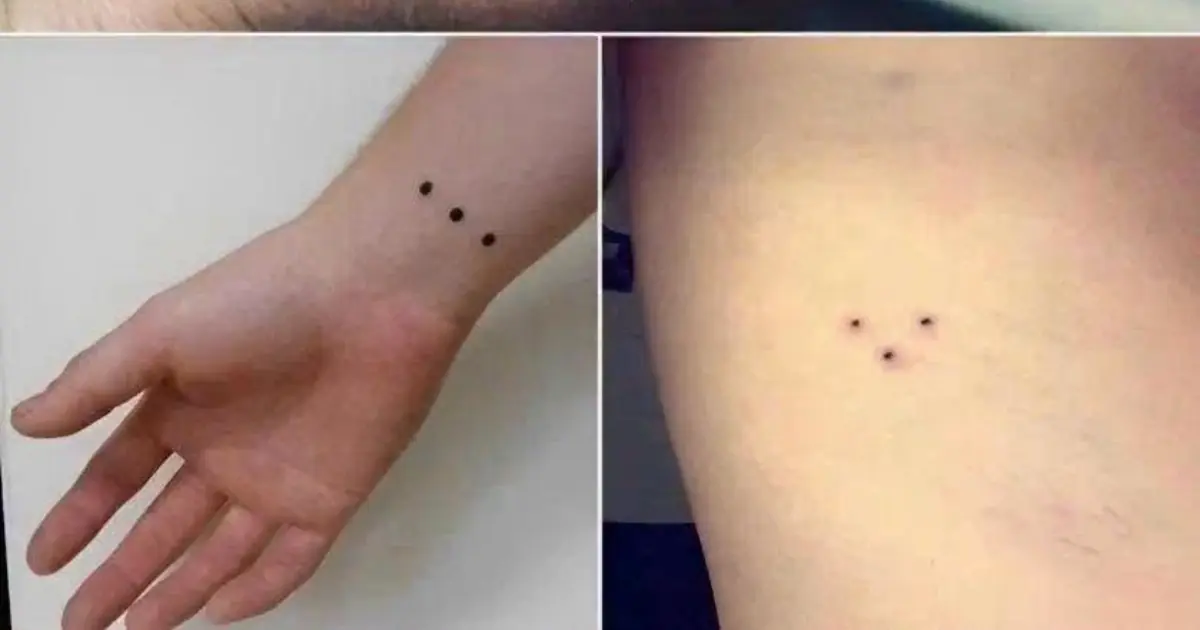 If you see someone with a three-point tattoo, run as far as you can.