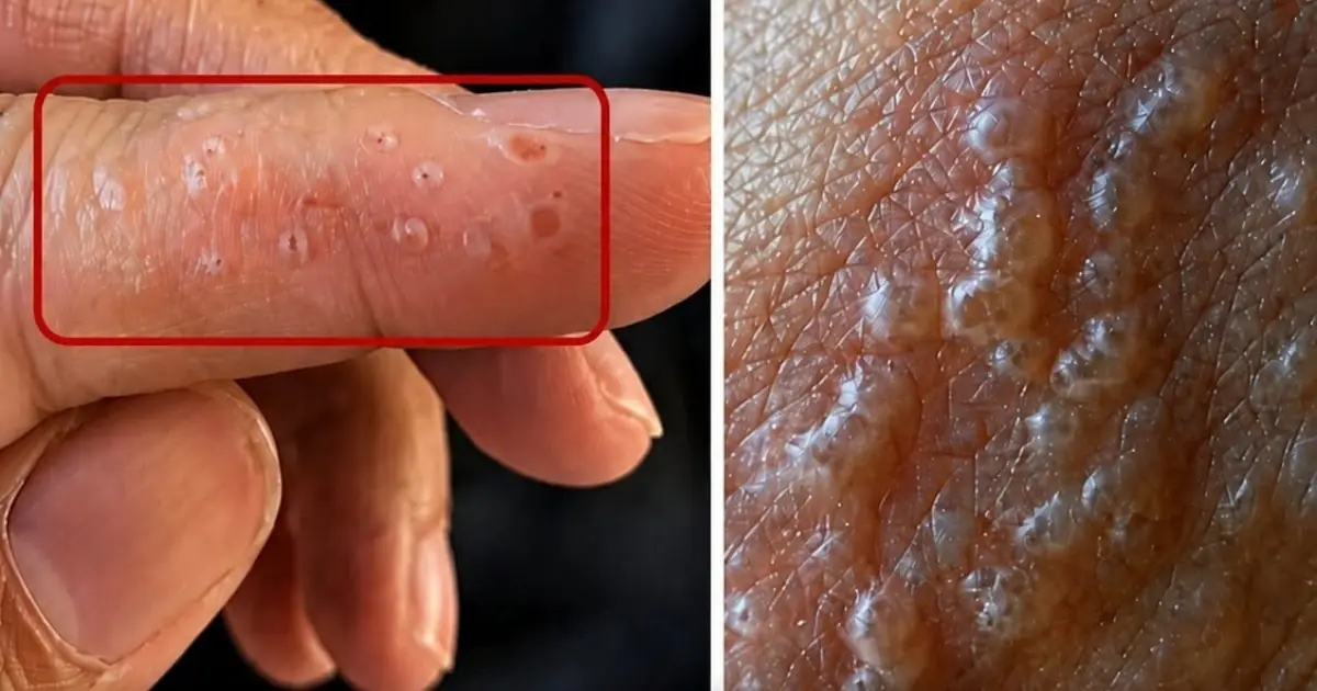 Tiny Blisters on Your Fingers? These Symptoms Should Never Be Ignored