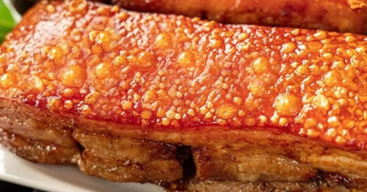 Simple tips for making crispy roasted pork with perfect crackling
