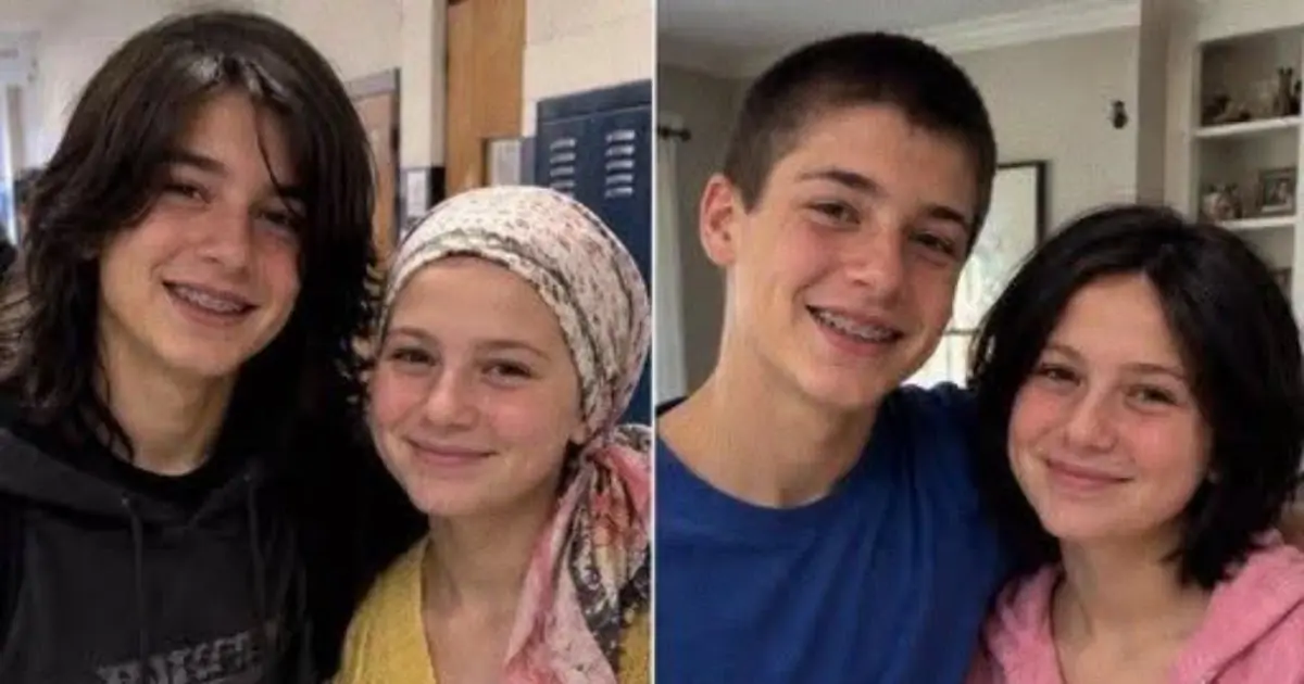 My Son Grew His Hair to Make a Wig for His Best Friend With Can.cer, but Her Father’s Call Changed Everything