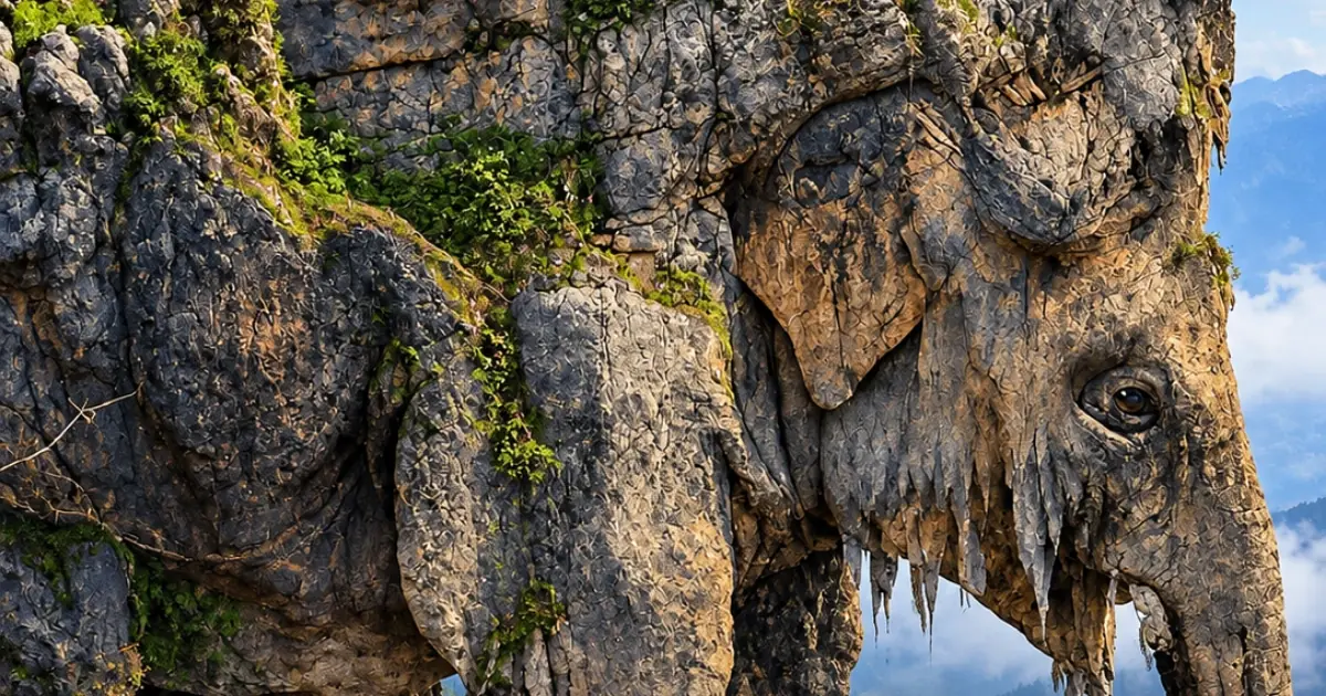 Which Do You See First: A Snake or an Elephant?