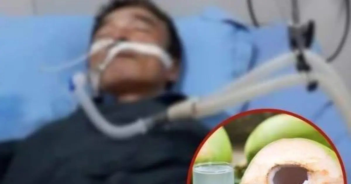 Man D.ie.s After Drinking Coconut Water; Suffers Brain Damage