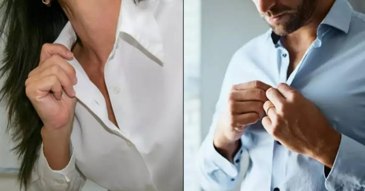 The Surprising Reason Men's and Women's Shirts Have Buttons on Different Sides
