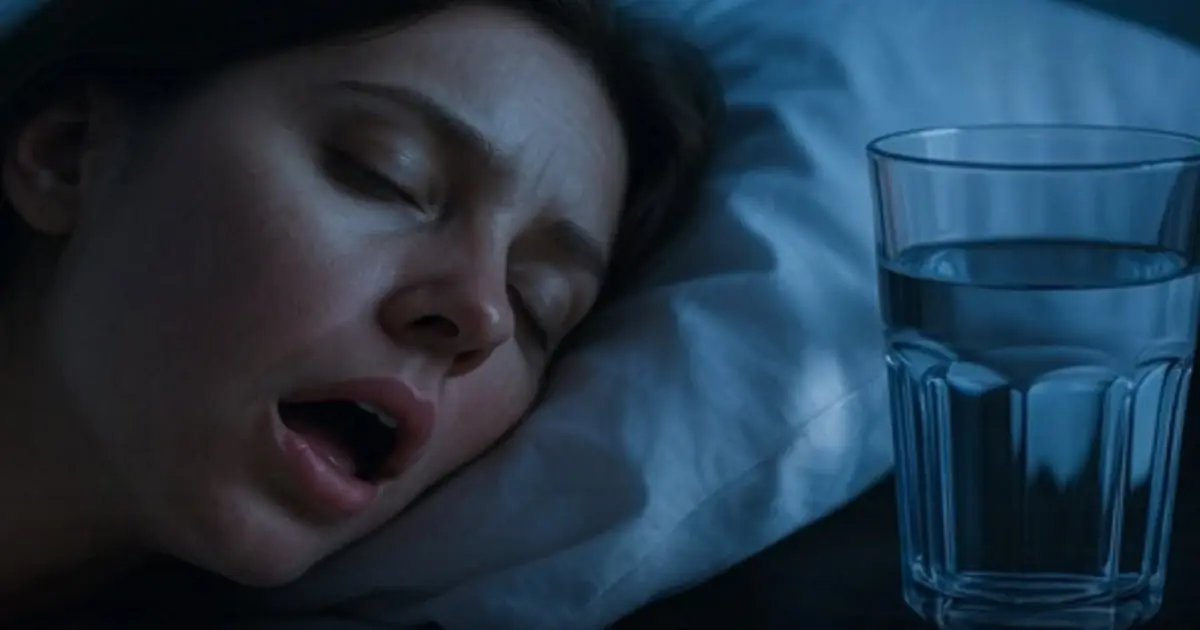 Waking up with a dry mouth? These 8 reasons might surprise you