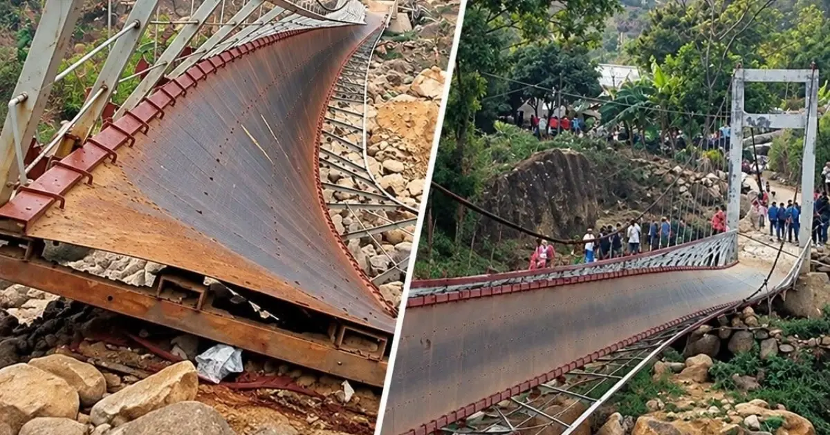 Funeral Turns to Tragedy: Suspension Bridge Collapse Leaves Eight Dead and Dozens Injured